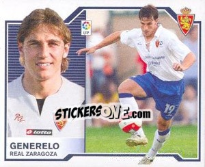 Figurina Generelo (Coloca) - Liga Spagnola 2007-2008 n. 594 - Colecciones ESTE