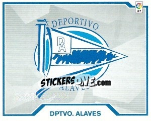 Sticker Deportivo Alavés - Liga Spagnola 2007-2008 n. 601 - Colecciones ESTE