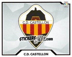 Sticker Castellón - Liga Spagnola 2007-2008 n. 604 - Colecciones ESTE
