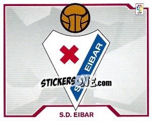 Sticker Eibar - Liga Spagnola 2007-2008 n. 607 - Colecciones ESTE