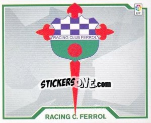 Sticker Racing C. Ferrol - Liga Spagnola 2007-2008 - Colecciones ESTE