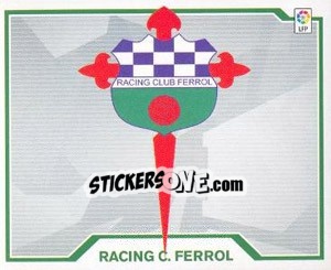 Sticker Racing C. Ferrol - Liga Spagnola 2007-2008 n. 610 - Colecciones ESTE