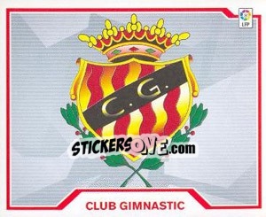 Sticker Club Gimnastic - Liga Spagnola 2007-2008 n. 611 - Colecciones ESTE