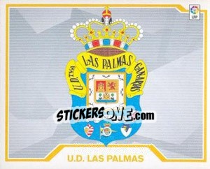 Cromo Las Palmas - Liga Spagnola 2007-2008 n. 614 - Colecciones ESTE
