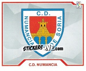 Sticker Numancia - Liga Spagnola 2007-2008 n. 616 - Colecciones ESTE