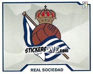 Sticker Real Sociedad - Liga Spagnola 2007-2008 n. 617 - Colecciones ESTE