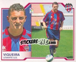 Cromo 4) Viqueira (Levante) - Liga Spagnola 2007-2008 - Colecciones ESTE