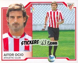 Sticker 6) Aitor Ocio (Athletic) - Liga Spagnola 2007-2008 n. 636 - Colecciones ESTE