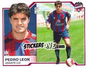 Sticker 14) Pedro León (Levante) - Liga Spagnola 2007-2008 n. 644 - Colecciones ESTE