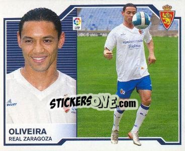 Sticker 20) Oliveira (Zaragoza) - Liga Spagnola 2007-2008 n. 650 - Colecciones ESTE