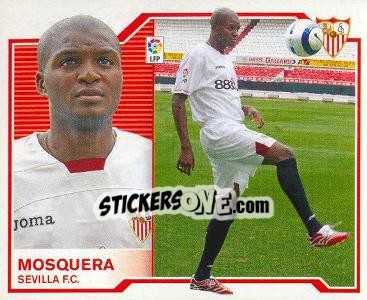 Sticker 29) Mosquera (Sevilla F.C.) - Liga Spagnola 2007-2008 n. 659 - Colecciones ESTE