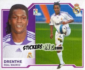 Sticker 31) Drenthe (R. Madrid) - Liga Spagnola 2007-2008 n. 661 - Colecciones ESTE