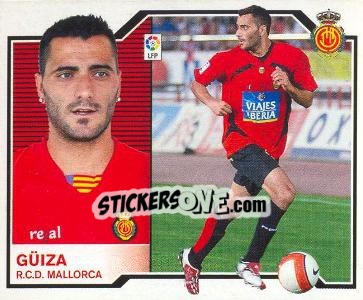 Sticker 32) Güiza (R.C.D. Mallorca) - Liga Spagnola 2007-2008 n. 662 - Colecciones ESTE