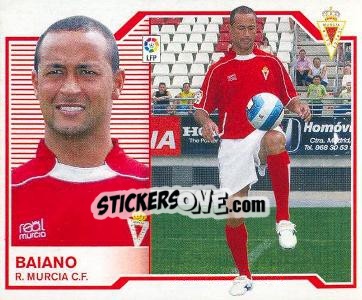 Cromo 34) Baiano (R. Murcia C.F.) - Liga Spagnola 2007-2008 - Colecciones ESTE
