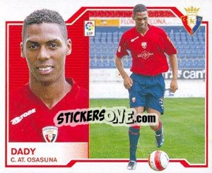 Sticker 40) Dady (Osasuna) - Liga Spagnola 2007-2008 n. 670 - Colecciones ESTE