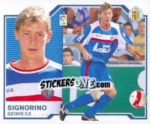 Sticker 42) Signorino (Getafe) - Liga Spagnola 2007-2008 - Colecciones ESTE