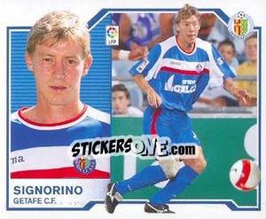 Figurina 42) Signorino (Getafe) - Liga Spagnola 2007-2008 - Colecciones ESTE