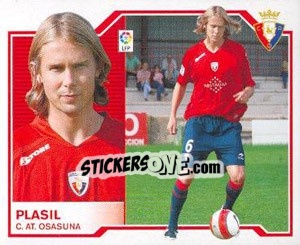 Sticker 44) Plasil (Osasuna) - Liga Spagnola 2007-2008 n. 674 - Colecciones ESTE