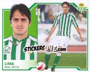 Sticker 47) Lima (Real Betis) - Liga Spagnola 2007-2008 n. 677 - Colecciones ESTE