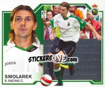 Sticker 48) Smolarek (R. Racing C.) - Liga Spagnola 2007-2008 n. 678 - Colecciones ESTE