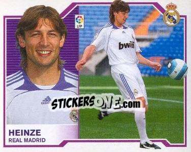 Sticker 50) Heinze (Real Madrid) - Liga Spagnola 2007-2008 n. 680 - Colecciones ESTE