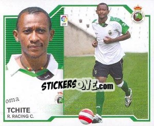 Sticker 59) Tchite (R. Racing C.) - Liga Spagnola 2007-2008 - Colecciones ESTE