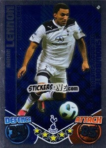 Sticker Aaron Lennon - English Premier League 2010-2011. Match Attax Extra
 n. S5 - Topps