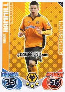 Sticker Adam Hammill - English Premier League 2010-2011. Match Attax Extra
 - Topps