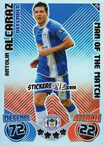 Sticker Antolin Alcaraz - English Premier League 2010-2011. Match Attax Extra
 - Topps