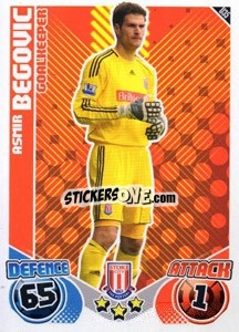 Cromo Asmir Begovic - English Premier League 2010-2011. Match Attax Extra
 - Topps