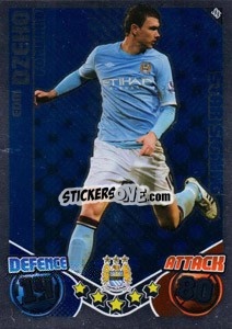 Sticker Edin Dzeko - English Premier League 2010-2011. Match Attax Extra
 n. SS5 - Topps
