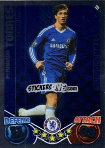 Sticker Fernando Torres - English Premier League 2010-2011. Match Attax Extra
 - Topps