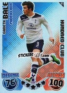 Sticker Gareth Bale - English Premier League 2010-2011. Match Attax Extra
 - Topps