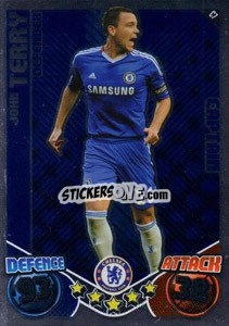 Sticker John Terry - English Premier League 2010-2011. Match Attax Extra
 n. C7 - Topps