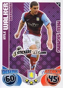Sticker Kyle Walker - English Premier League 2010-2011. Match Attax Extra
 - Topps