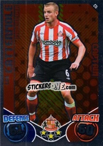 Sticker Lee Cattermole - English Premier League 2010-2011. Match Attax Extra
 n. C15 - Topps
