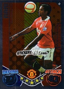 Sticker Nani - English Premier League 2010-2011. Match Attax Extra
 n. S4 - Topps