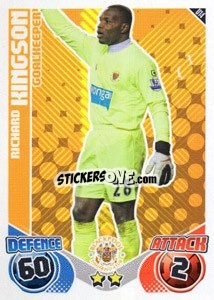 Sticker Richard Kingson - English Premier League 2010-2011. Match Attax Extra
 - Topps