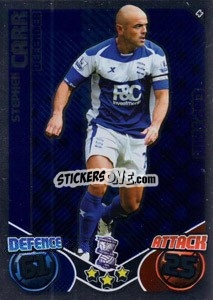 Sticker Stephen Carr - English Premier League 2010-2011. Match Attax Extra
 n. C3 - Topps