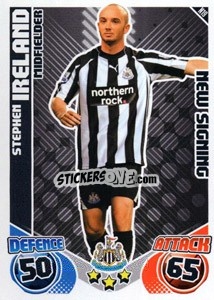 Sticker Stephen Ireland - English Premier League 2010-2011. Match Attax Extra
 n. N19 - Topps