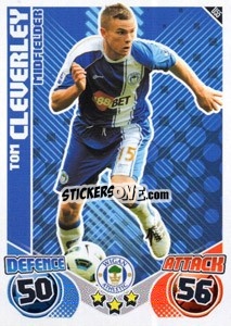 Sticker Tom Cleverley - English Premier League 2010-2011. Match Attax Extra
 n. U55 - Topps