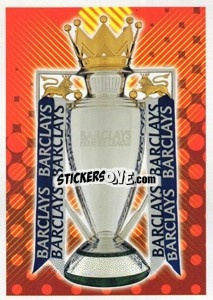 Sticker Trophy Card - English Premier League 2010-2011. Match Attax Extra
 n. TC - Topps