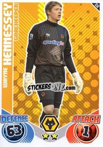 Sticker Wayne Hennessey - English Premier League 2010-2011. Match Attax Extra
 - Topps
