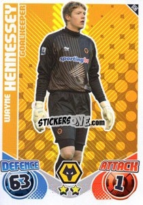 Sticker Wayne Hennessey - English Premier League 2010-2011. Match Attax Extra
 n. U56 - Topps