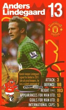 Figurina Anders Lindegaard - Manchester United 2012-2013
 n. 4 - Top Trumps