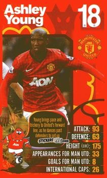 Sticker Ashley Young - Manchester United 2012-2013
 n. 7 - Top Trumps