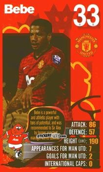 Cromo Bebe - Manchester United 2012-2013
 n. 8 - Top Trumps