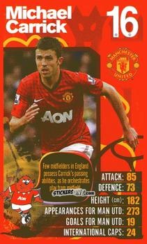 Figurina Michael Carrick - Manchester United 2012-2013
 n. 16 - Top Trumps