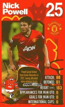 Cromo Nick Powell - Manchester United 2012-2013
 n. 20 - Top Trumps