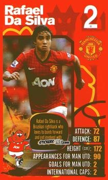 Cromo Rafael Da Silva - Manchester United 2012-2013
 n. 24 - Top Trumps